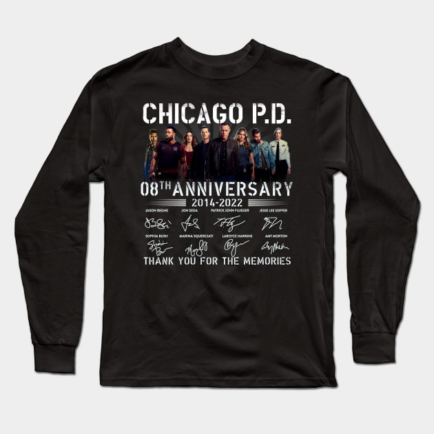 Chicago Pd Long Sleeve T-Shirt by caidcmytvroi